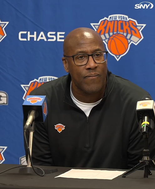 布朗：还没真正放开让布伦森打，本场没进行任何战术布置